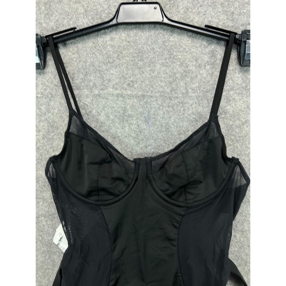 NWT Solid & Striped The Spencer Mesh Cutout 1 Piece Swimsuit Womens Medium Black - Picture 4 of 11